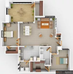 2D Floor Plan Design – An age old practice that is still valued for architectural design communication