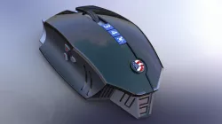 3D Model of the A4TECH BLOODY ZL5 Mouse