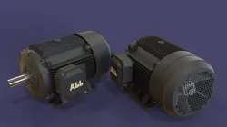 Abb Style 40kW Motor with terminal on the right.