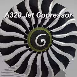 Airbus 320 Neo Jet Blade Low-poly  3D model