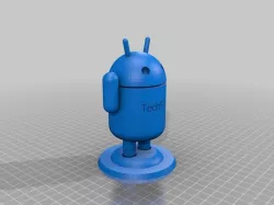 Android Guy with Text