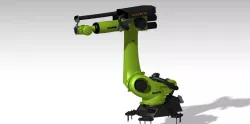 arm Robot KUKA KR120 2900 3D model