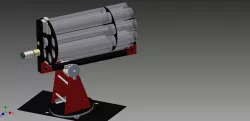 Barrel Assembly of T-Shirt Bot