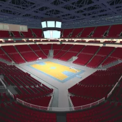 Basketball Arena 3D model