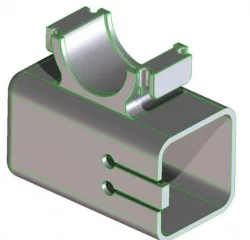 Battery pack case for Cree XML Bike Lamp