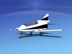 Bede BD-5J Microjet V01 3D model