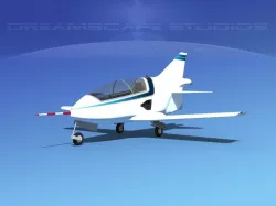 Bede BD-5J Microjet V02 3D model
