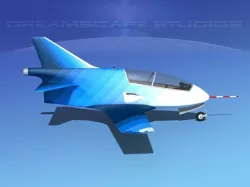 Bede BD-5J Microjet V03 3D model