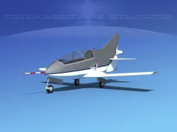 Bede BD-5J Microjet  V08 3D model