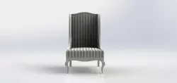 berger armchair 3D model