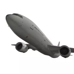 Boeing 777-200LR generic livery 3D model