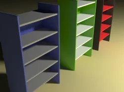 bookcase 3D model
