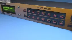 Boss GX700 guitar effect 3D model
