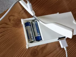 Build your own 1A+ 5V USB Charger with AA Batteries!