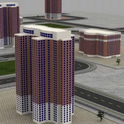 Building Blocks Poser obj 3D model