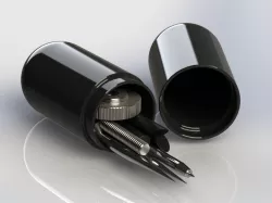 Capsula with compass accessories