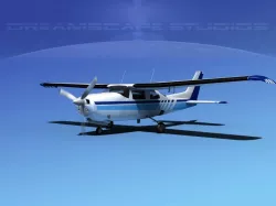 Cessna 210 Centurion V02 3D model