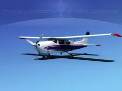 Cessna 210 Centurion V10 3D model
