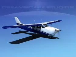 Cessna 210 Centurion V11 3D model