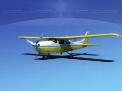 Cessna 210 Centurion V13 3D model