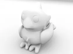 Chocobo - Toony 3D model