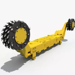 Coal Mining Machine 3D model