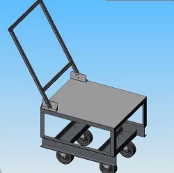 COMPRESSOR CART 3D model