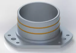 CR500 Exhaust Flange