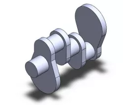 Crank 3D model