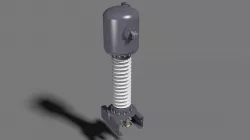 Current transformer 3D model