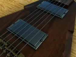 Dean Dave Mustain V 3D model