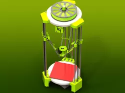 deLtaBOT 3D printer