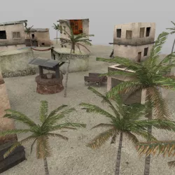 Desert Outpost Poser obj 3D model