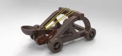 Desktop Catapult 3D model
