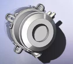 Differential pressure switch for air including hose set DS-205F (S+S Regeltechnik)