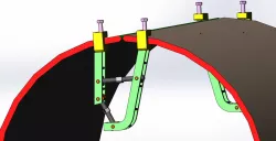 Dispozitiv inchidere virole (cylindrical sheet locking device)