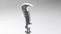 Draven axe 3D model