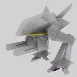 Drone Low-poly  3D model