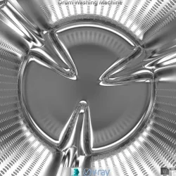 Drum Washing Machine 3D model