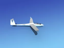 Duo Discus Sailplane 3D model