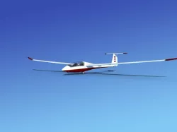 Duo Discus Sailplane 3D model