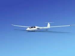 Duo Discus Sailplane 3D model