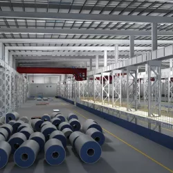 Factory Interior Scene 3D model