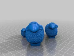 family of sheep