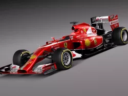 Formula 1 Ferrari 2014 3D model