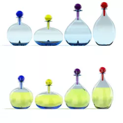 Glass containers 3D model
