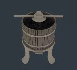 grape brewer 3D model