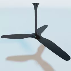 Haiku ceiling fan 3D model