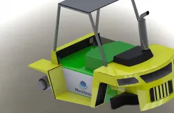 Heavy Machinery(Fork Lifter Body)
