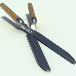 Hedge Clippers 3D model
